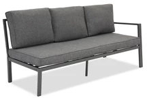 Élément d'angle avec un dos Zakintos anthracite Garden Point