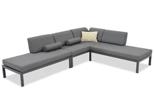 Ensemble de meubles de jardin Adrano Garden Point anthracite