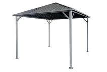 Garden Point Itaka 3x3 gazebo de jardin anthracite