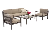 Garden Point Porto Coffee 5 brown garden furniture set