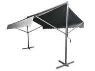 Garden Point store autoportant Parla 4x3 m anthracite