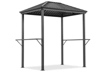 Gazebo barbecue en métal Terni 2 x 1.5m Garden Point