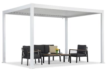 Lagos 3x4 Garden Point terrasse autoportante pergola blanche