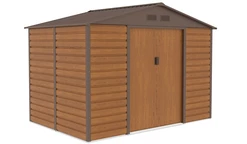 Lahti metal tool house 2.8 x 1.9 m Store Boss woodlike