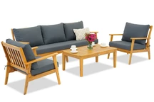 Lucene Garden Point meubles de jardin en bois