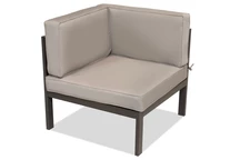 Module d'angle Porto Garden Point bronze