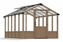 Serre Natura Cedar en polycarbonate 2,37 x 3,6 m Palram - Canopia