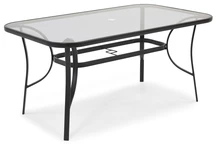 Table Modena noire Garden Point