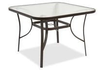 Table carrée Garden Point Modena brown