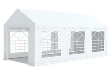 Tente de jardin blanche Dresden 3x6m Garden Point