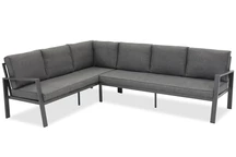 Zakintos Corner anthracite technorattan Garden Point
