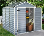 Abri à outils SkyLight 6x8 gris Palram