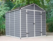 Abri à outils Palram SkyLight 8x8 gris