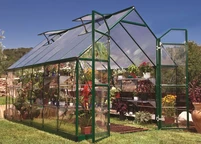 Serre en polycarbonate Balance Vert 2,44 x 3,67 m Palram