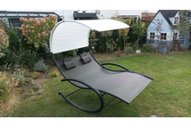 Chaise à bascule double Rimini Garden Point