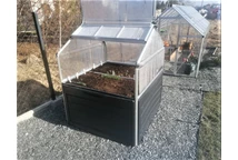 Mini serre Plant Inn avec rangement 1,18 x 1,18 m Palram - Canopia
