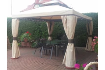 Pavillon de jardin avec moustiquaire Valencia 3x4m