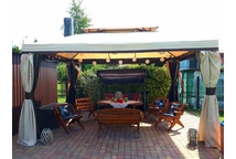 Pavillons de jardin - Pavillon de jardin avec moustiquaire Valencia 3x4m