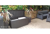 Boîte en rotin Keter Capri 305l marron