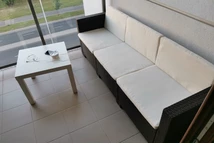 Canapés de jardin - Canapé Colorado en techrattan pour 3 personnes, par Bica