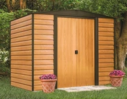 Abri à outils métal Woodridge 2,4 x 1,8 m Arrow