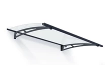 Auvent de porte Aquila 1,50 m Palram - Auvent anthracite