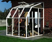 Jardin d’hiver en panneaux Sun Room 2 x 2 blanc