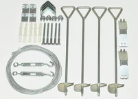 Kit d'ancrage pour serre Palram