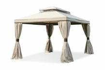 Pavillon de jardin avec moustiquaire Valencia 3x4 m