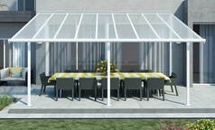 Toit de terrasse en aluminium Sierra Palram 300 x 546 blanc