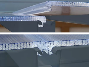 Panneaux en polycarbonate    pratiquement indestru