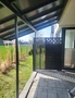 Auvent de terrasse en aluminium Sierra Palram - Canopia 3 x 5,46 m anthracite Heat Block