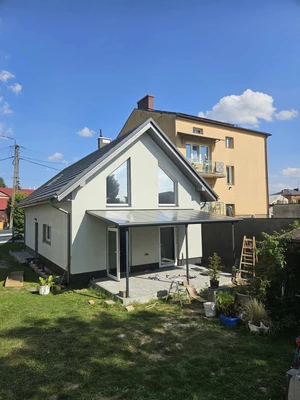 Auvent de terrasse en aluminium Sierra Palram - Canopia 3 x 5,46 m anthracite Heat Block